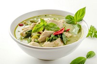 Bowl of Green Curry green curry food.
