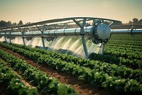 Irrigation system agriculture gardening outdoors.
