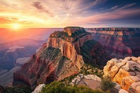 Grand canyon landscape outdoors scenery.
