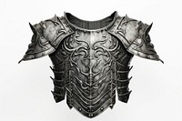 Armor armor white background protection.