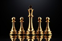 King chess gold game intelligence.