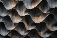 An abstract wavy wall with waves pattern architecture backgrounds.