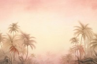 An antique chinese tropical palm tree forest backgrounds outdoors nature.
