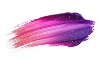 Glitter brush stroke purple petal paint.