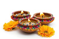 Traditional Indian festival dessert flower diwali.