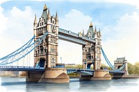 London Towe Bridge bridge architecture landmark.