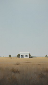 Minimal space home architecture outdoors building.