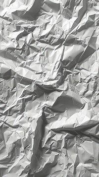 Old silver crumpled paper backgrounds monochrome aluminium.