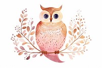 Owl owl art pattern.
