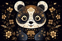 Panda art panda representation.