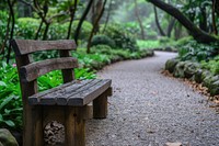 Small garden furniture outdoors nature.