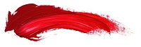 Red dry brush stroke backgrounds paint white background.