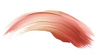 Rose gold brush stroke white background appliance abstract.