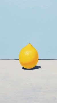 Lemon grapefruit painting plant.