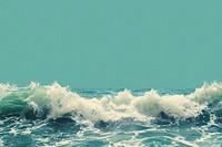 Sea wave border backgrounds outdoors nature.