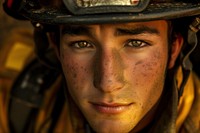 Firefighter firefighter portrait adult.