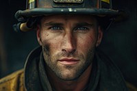 Firefighter firefighter portrait adult.
