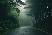  Landscape forest road outdoors. AI generated Image by rawpixel.