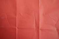 Pastel red paper tissue towel.