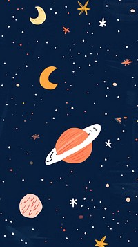 Cute galaxy illustration backgrounds astronomy outdoors.