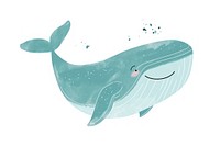 Cute whale illustration animal mammal shark.