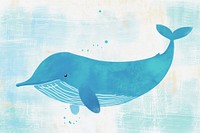 Cute whale illustration dolphin animal mammal.