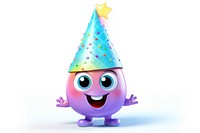 Cute hat anthropomorphic representation. AI generated Image by rawpixel.