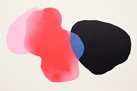 Gosse minimalist form abstract creativity painting.