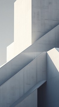  Close up picture of the brutal architecture wall staircase building. AI generated Image by rawpixel.