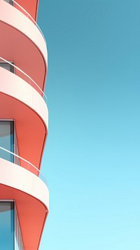 Close up picture of the modern architecture building city skyscraper. AI generated Image by rawpixel.