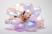 Glittering flower blossom petal plant. AI generated Image by rawpixel.