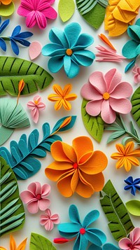 Wallpaper of felt Thailand art backgrounds pattern.