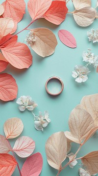 Wallpaper of felt wedding ring backgrounds jewelry flower.