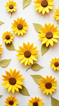 Wallpaper of felt sunflowers backgrounds petal plant.