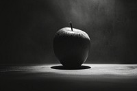 Apple apple black white.