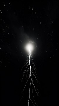 Lighting bolt thunderstorm monochrome lightning.