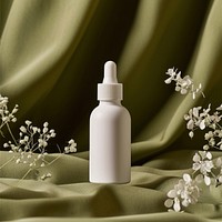 Serum bottle  flower plant container.