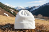 Beenie hat  landscape mountain beanie.