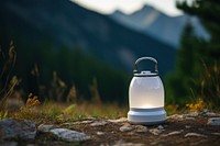 Lantern  landscape mountain bottle.