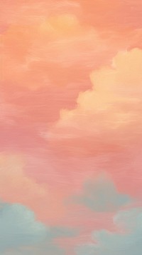 Sunset sky wallpaper backgrounds painting outdoors.