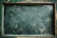 Green chalkboard backgrounds blackboard window.