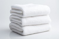 Photo of towel white white background simplicity.