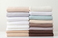 Photo of towel variation textile packing.