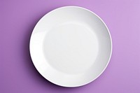 Plate  porcelain platter purple.