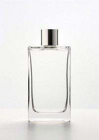 Perfume glass bottle  cosmetics white background simplicity.