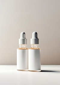 Serum skincare  perfume bottle container.