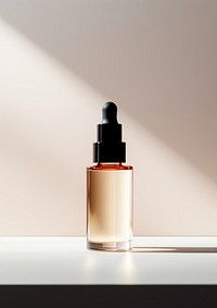 Serum skincare  cosmetics perfume bottle.