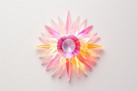 Simple sun crystal jewelry flower dahlia.