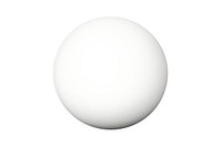 Sphere outline white egg white background.