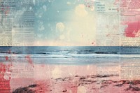 Beach summer landscapes backgrounds outdoors paper.